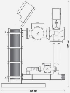 Разборный пластинчатый теплообменник Stokvis E4A11