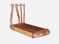 Вторичный пластинчатый теплообменник Zilmet на 14 пластин для котлов Vaillant, 17B2071402