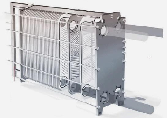 Разборный пластинчатый теплообменник Энергосервис SM40