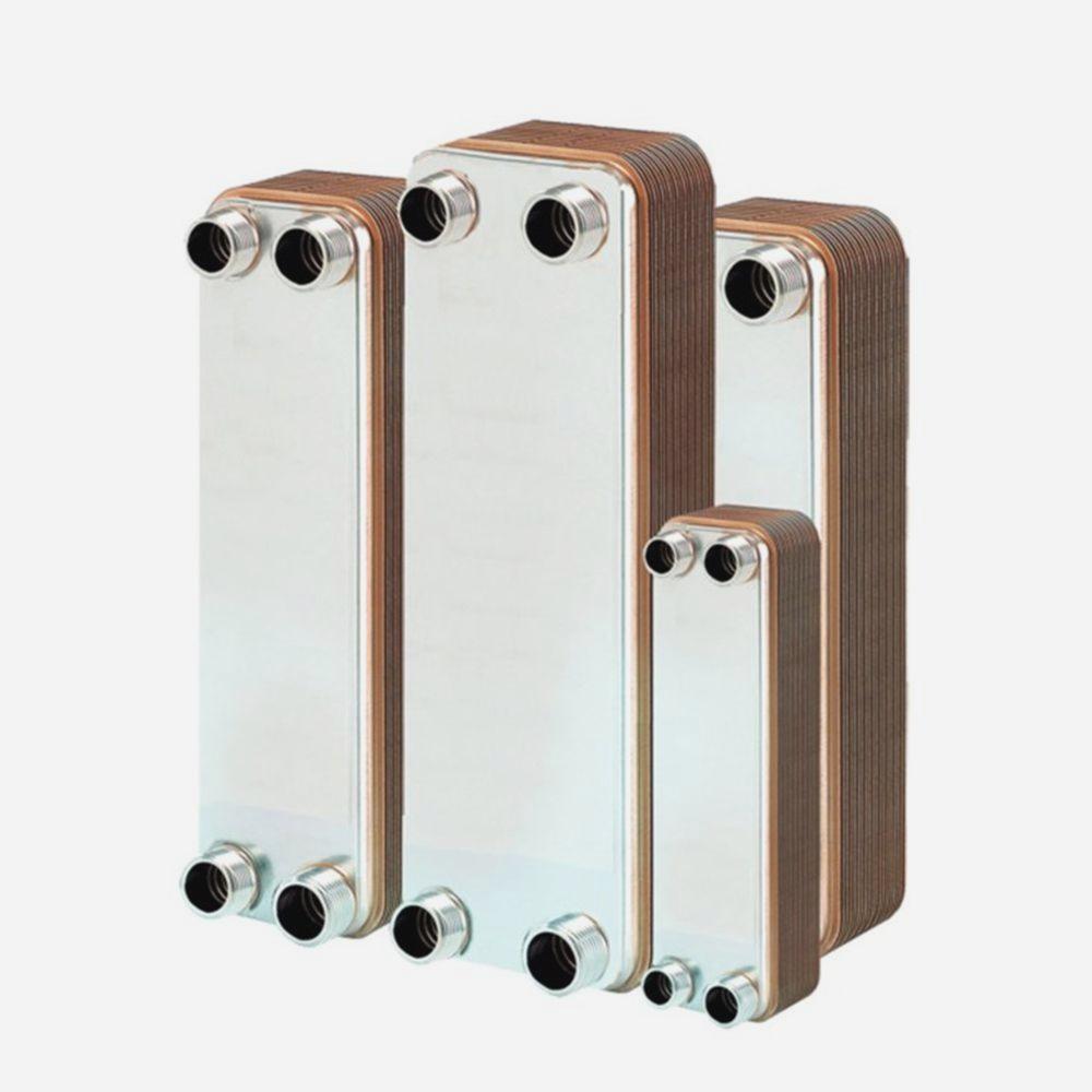Паяный пластинчатый теплообменник Газовый мультиблок Dungs MB-VEF 425 B01 S32