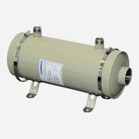 Теплообменник Акватехника трубчатый, вертикальный АТ 14.03М, 75 кВт, AISI 316, 1" х 2, 2" х 2, плитка