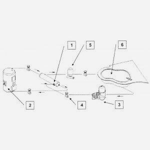 Теплообменник VagnerPool OVB 250, 73 кВт, (64 000 кКал.), 5500250