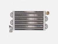 Вторичный пластинчатый теплообменник SWEP на 12 пластин для котлов Protherm, Vaillant, Saunier Duval, 0020186152, 0020020018, 0020186152N