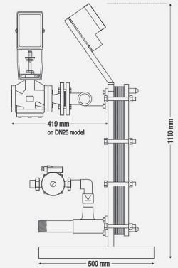 Разборный пластинчатый теплообменник Stokvis E2A(SW)9