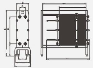 Разборный пластинчатый теплообменник Tetra Pak M3XBASE