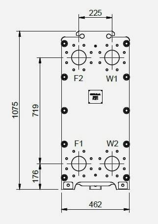 Разборный пластинчатый теплообменник ONDA GT021