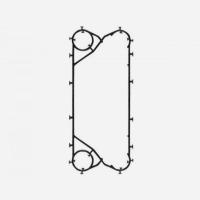 Уплотнения для теплообменника Анвитэк AX 30