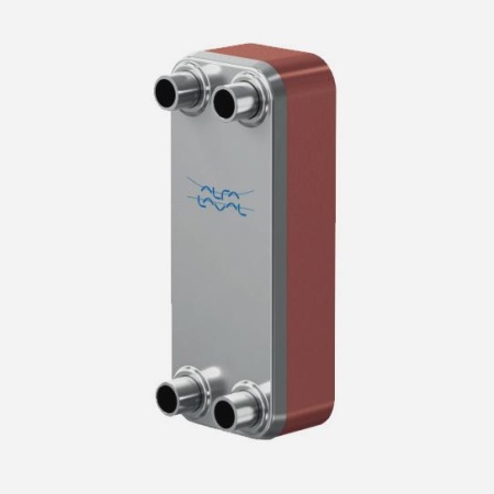 Паяный пластинчатый теплообменник Alfa Laval AXP10