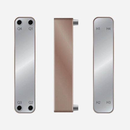 Паяный пластинчатый теплообменник Danfoss D62, 021H0890