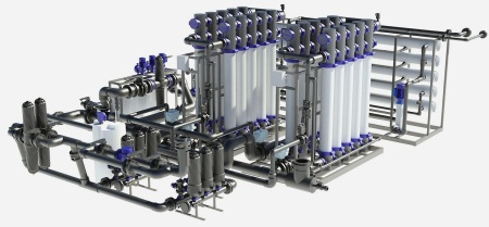 Система ультрафильтрации AMS UF04-2HM