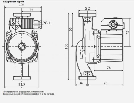 Циркуляционный насос Wilo Star-RS 30/2