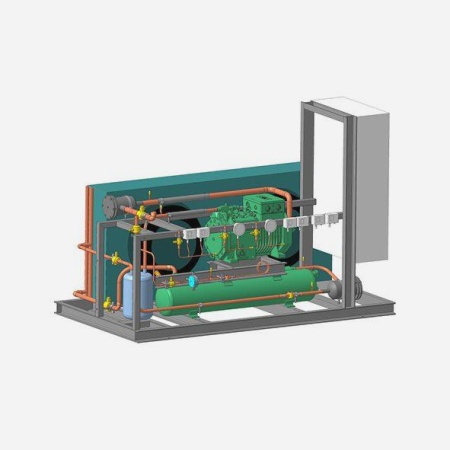 Холодильный компрессор ТЕРМОКУЛ АКБ-Н-1х4JE-15Y-Т