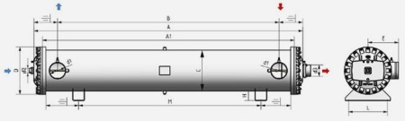 Кожухотрубный испаритель Refkar RLS 350