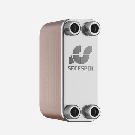 Паяный пластинчатый теплообменник Secespol LA12