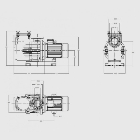 Насос для бассейна DAB Europro 750 T-BR, 60169144