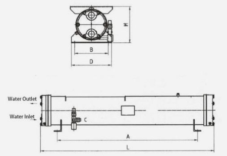 Кожухотрубный теплообменник BOWA C06A30