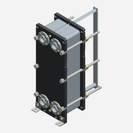 Разборный пластинчатый теплообменник Машимпэкс (GEA) VT04
