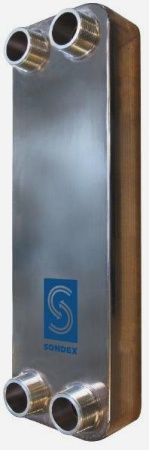 Паяный пластинчатый теплообменник Sondex SL78
