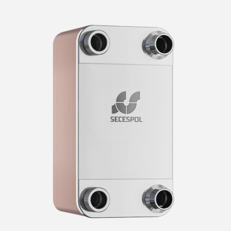 Паяный пластинчатый теплообменник Secespol LC110SP