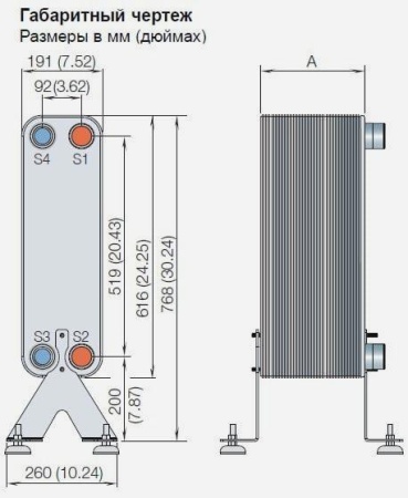 Паяный пластинчатый теплообменник Alfa Laval CB110-20M
