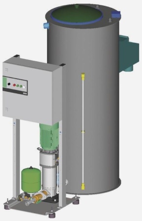 Насосная станция повышения давления Wilo 1607 DS10