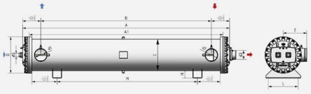 Кожухотрубный испаритель Refkar RLD 200